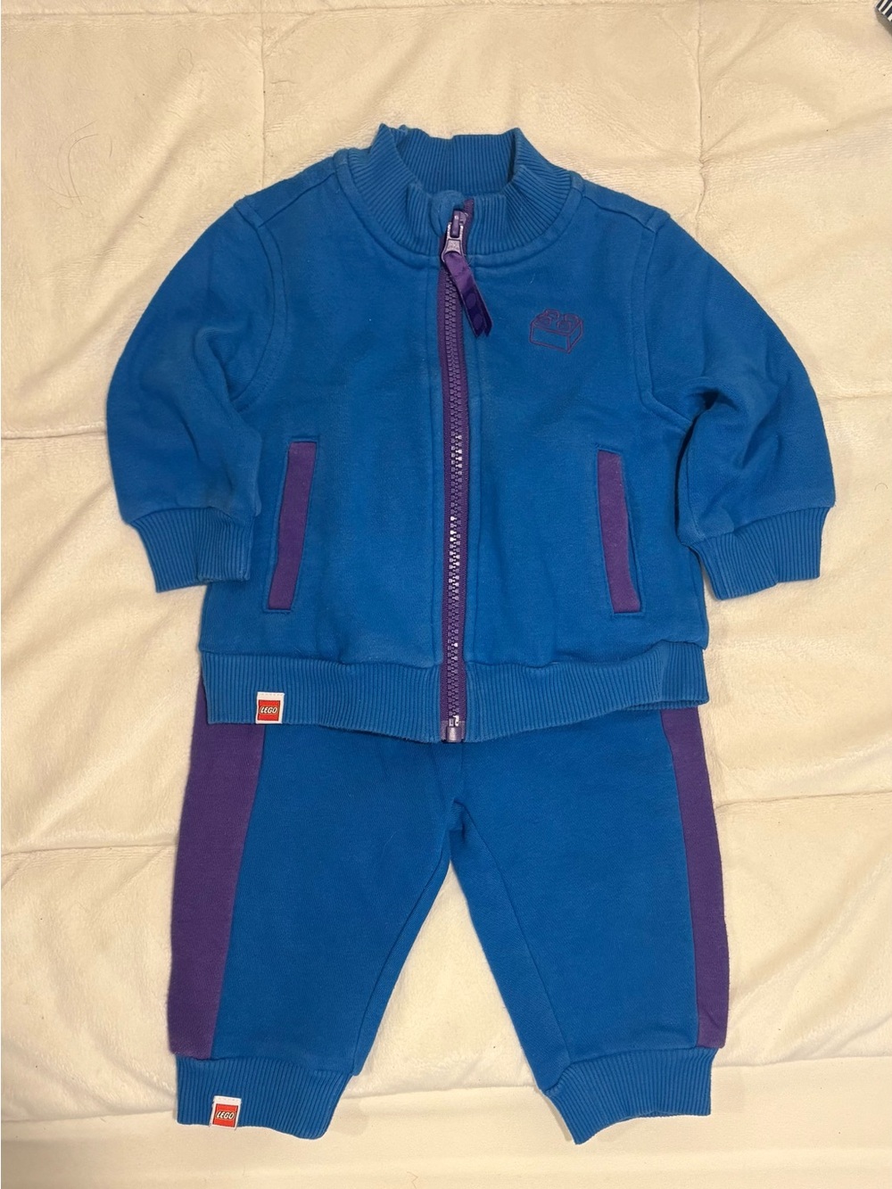 Lego Blue and Purple Kids Sweatpants & Joggers Set